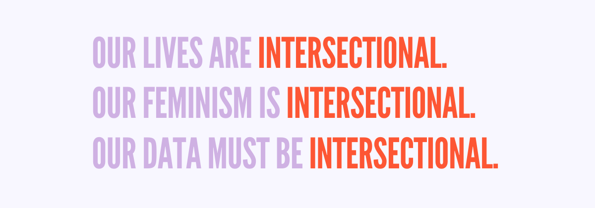our data must be intersectional