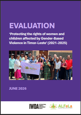 ALFeLa Evaluation Report Cover English
