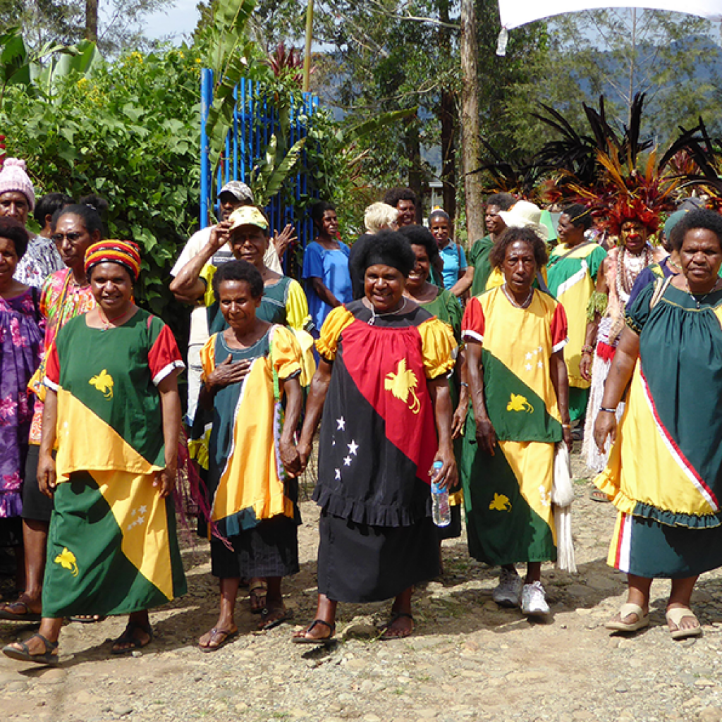 Image of women at Jiwaka women's forum