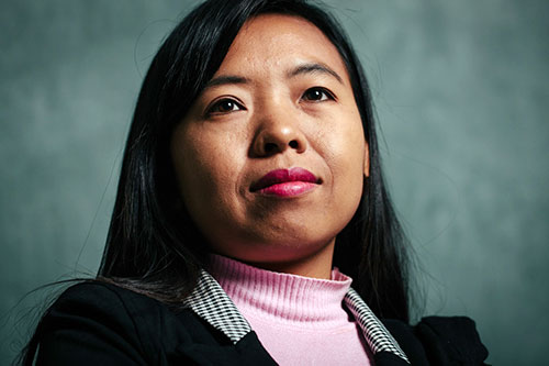 Lway Moe Kham, from Ta’ang Women’s Organisation (TWO), Myanmar