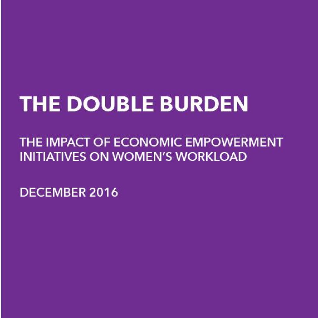 Image of the Double Burden Report's cover.