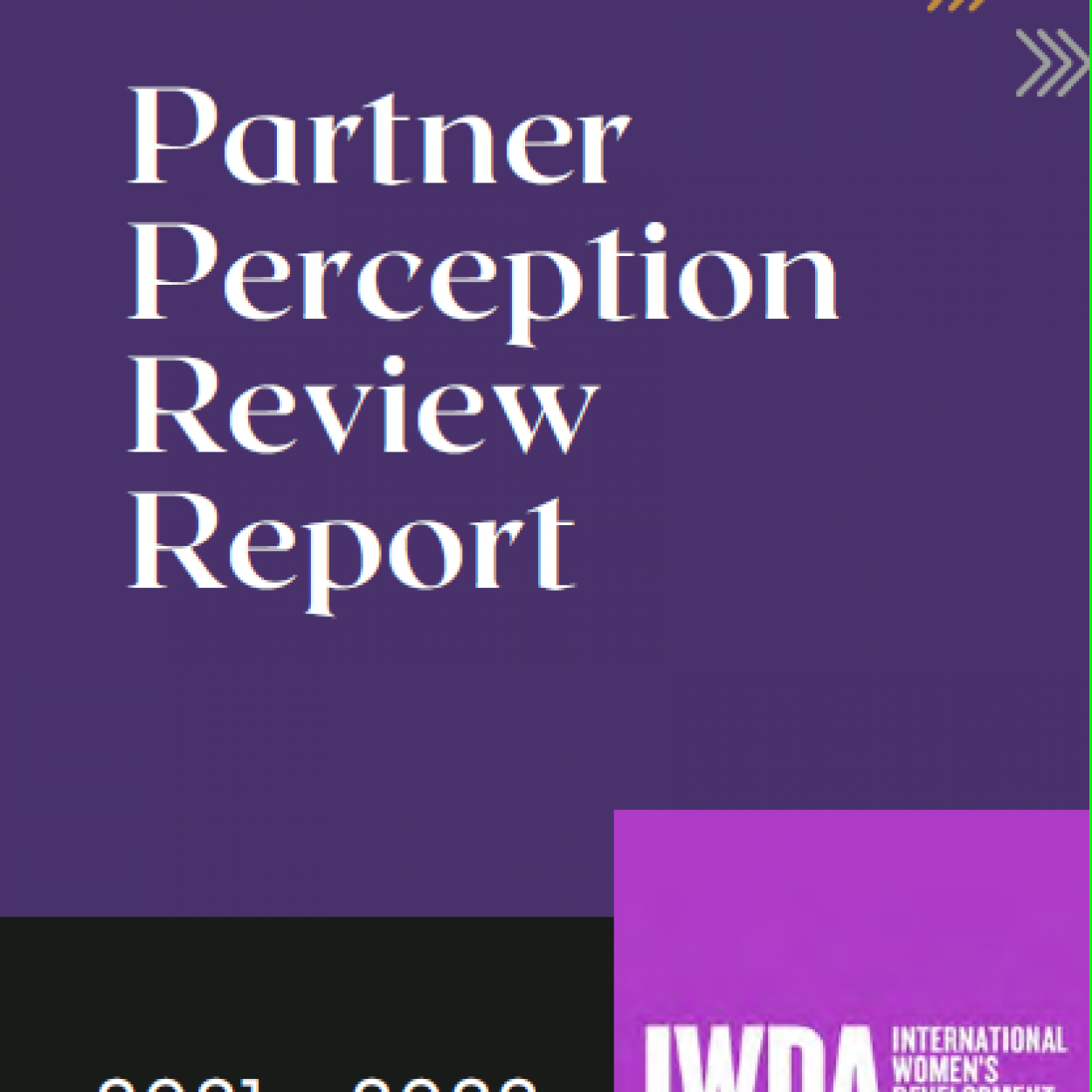Cover page of the Review Report