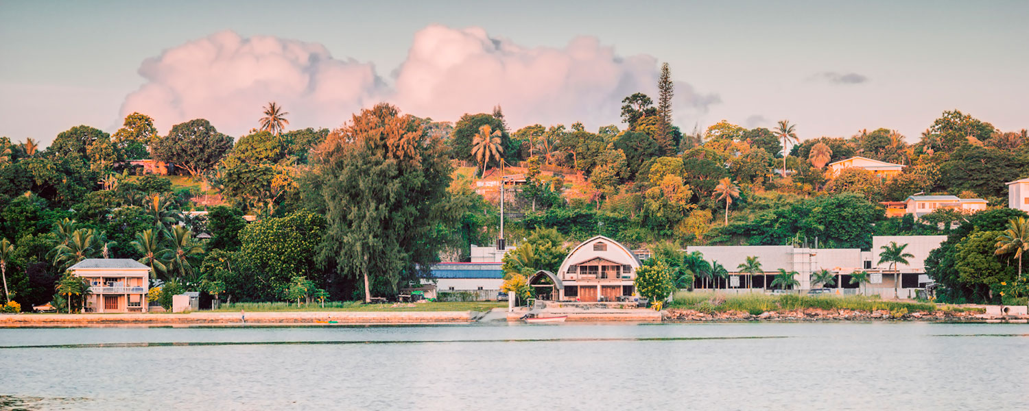 Panorama of Port Vila, Vanuatu