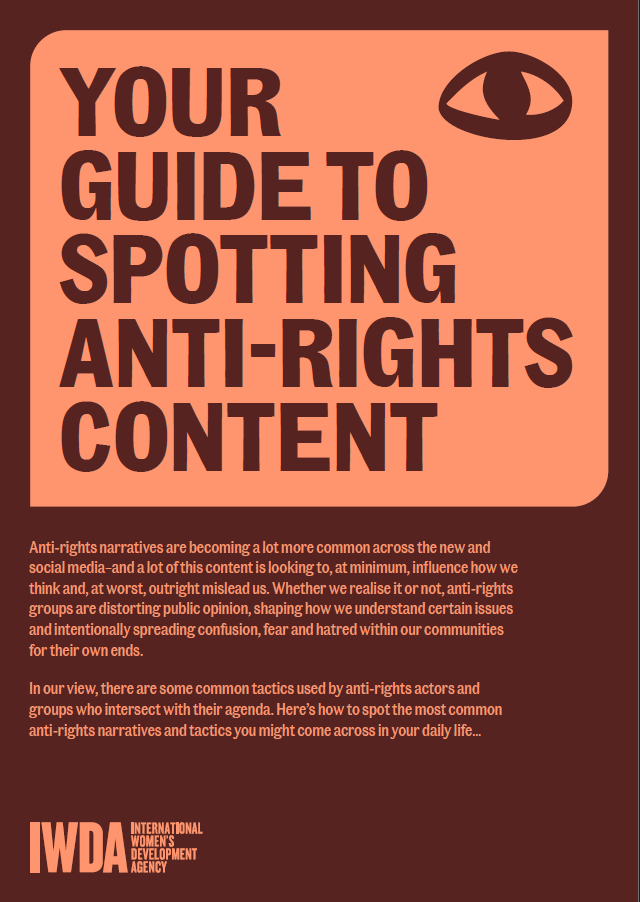 Your guide to spotting anti-rights content
