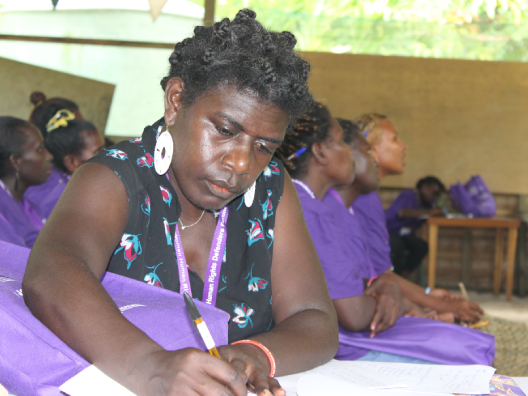 can help provide advocacy and human rights training to women leaders in Papua New Guinea. This will enable them to advocate for women’s rights and create broader social change