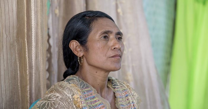 Rita Sarmento, a woman running for Village Chief in Timor-Leste. Photo: Anna E Carlile