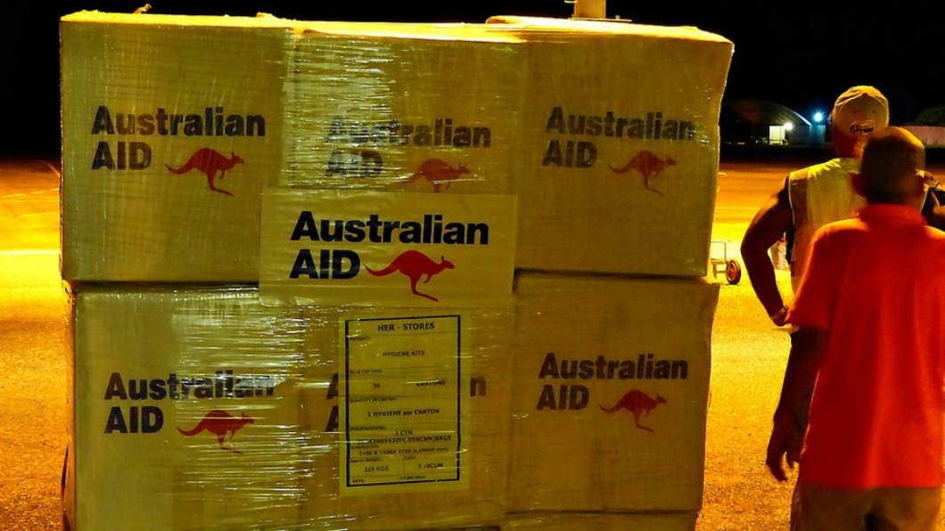 Image of Australian Aid packages