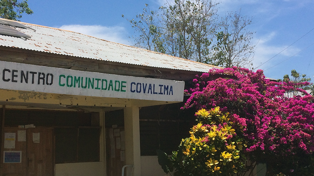 Covalima Community Centre. Photo: Sophie Purdue