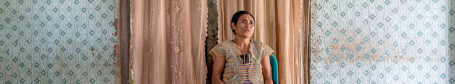 Image of woman in Timor-Leste talking