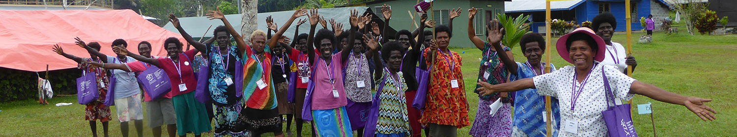 Image of women human rights defenders in Bougainville