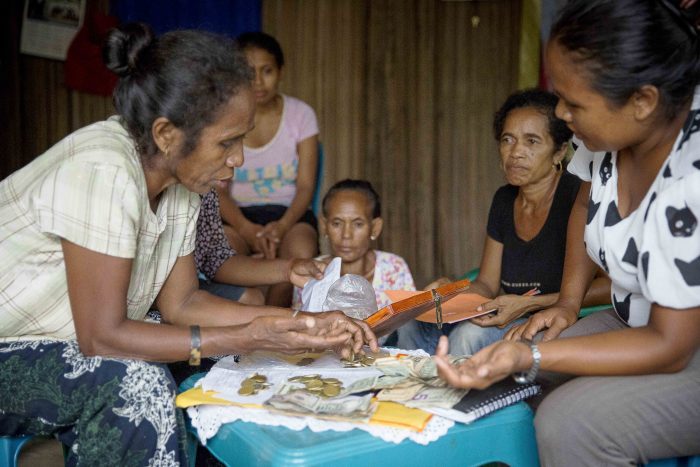 Participants of the Rural Women’s Development Project in Timor-Leste. Photo: Anna Carlile