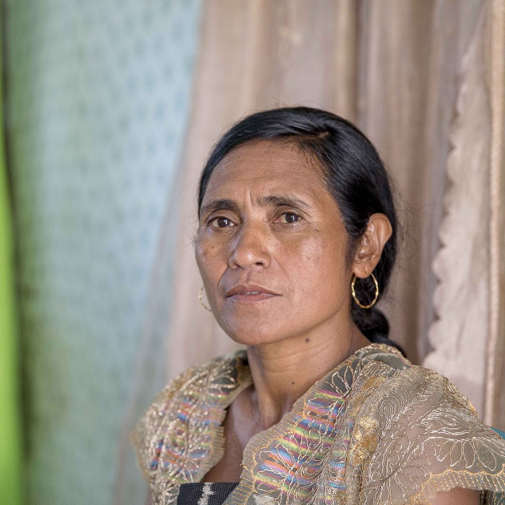 Rita Sarmento, a woman running for Village Chief in Timor-Leste. Photo: Anna E Carlile